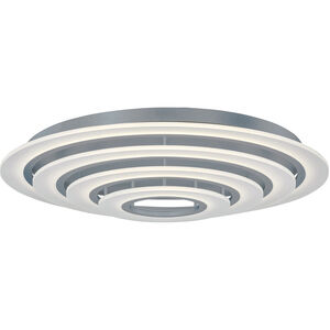 Saturn II LED LED 40 inch Matte Silver Flush Mount Ceiling Light