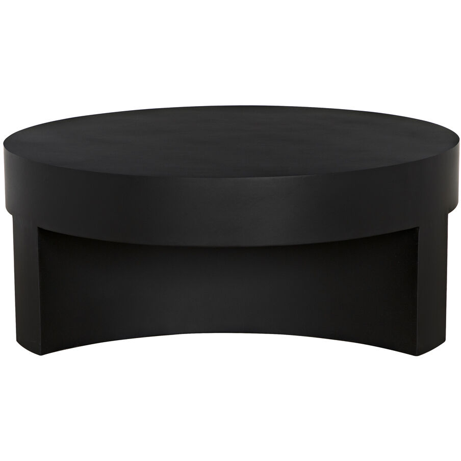 Steward 36 X 36 inch Matte Black Coffee Table, C
