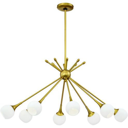 Pontil 8 Light 36.5 inch Honey Gold Island Light Ceiling Light