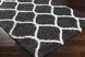 Urban Shag 123 X 94 inch Black Rug, Rectangle