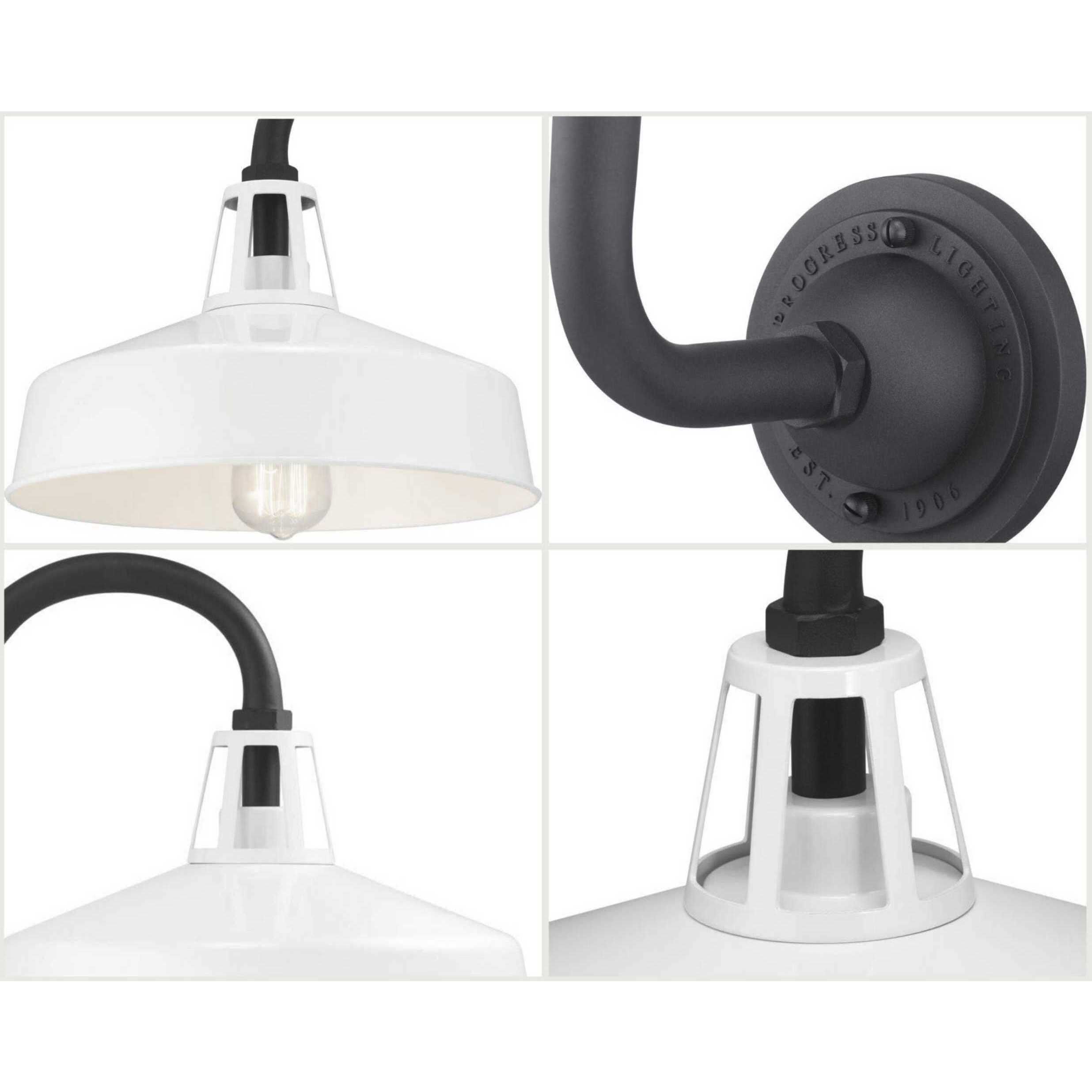 Cedar Springs 1 Light 11 inch White Outdoor Wall Lantern, Extra Large