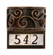 Windsor LED 8 inch Aged Silver Wall Sconce Wall Light