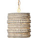 Strand 1 Light 10.5 inch White Pendant Ceiling Light