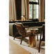 Rassa 21 X 14.5 inch Polished Gold Accent Table