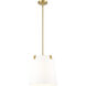 Weston 3 Light 13 inch Modern Gold Pendant Ceiling Light