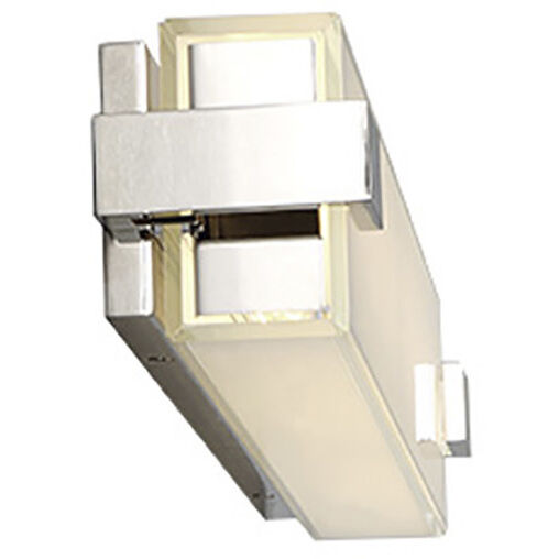 Bliss LED 22 inch Polished Nickel Bath Vanity & Wall Light in 3000K, dweLED