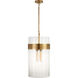 Ian K. Fowler Presidio 4 Light 12.5 inch Hand-Rubbed Antique Brass Pendant Ceiling Light, Medium