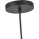 Marco 1 Light 11.88 inch Black Pendant Ceiling Light