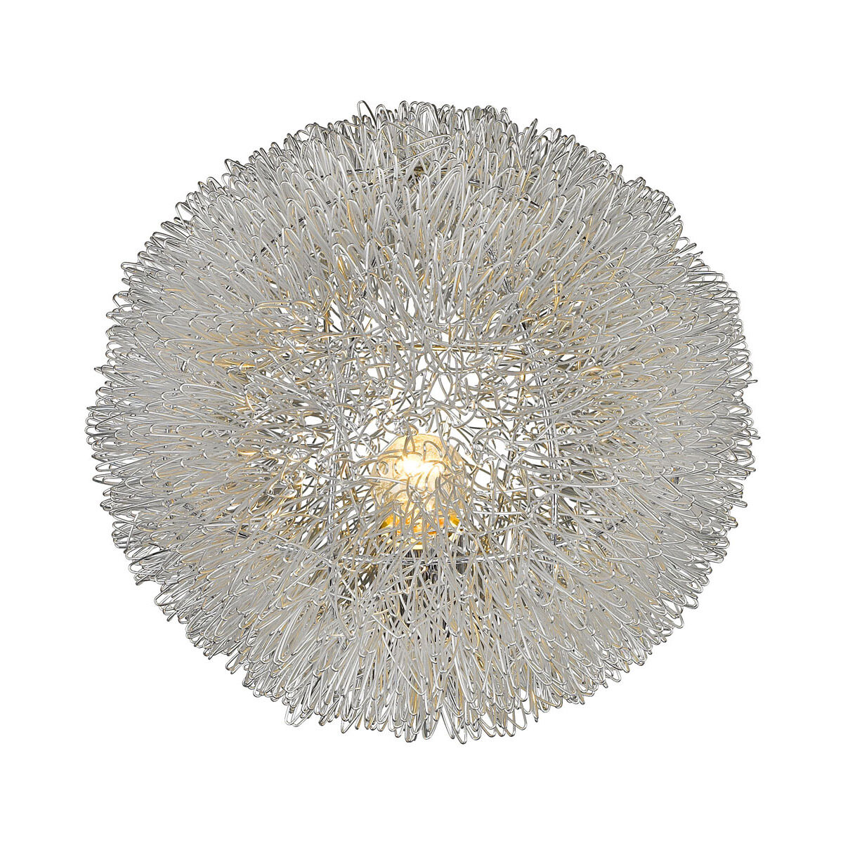 Luminary 15 inch 100.00 watt Metallic Silver Accent Lamp Portable Light