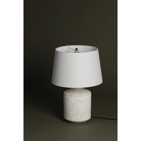 Dallas 24 inch 15.00 watt Patina Brass Table Lamp Portable Light
