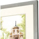 Scenic Green and Multi and Orange and Beige Framed Art