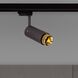 Exhaust Track 1 Light 110-120 Graphite / Brass Spotlight Ceiling Light