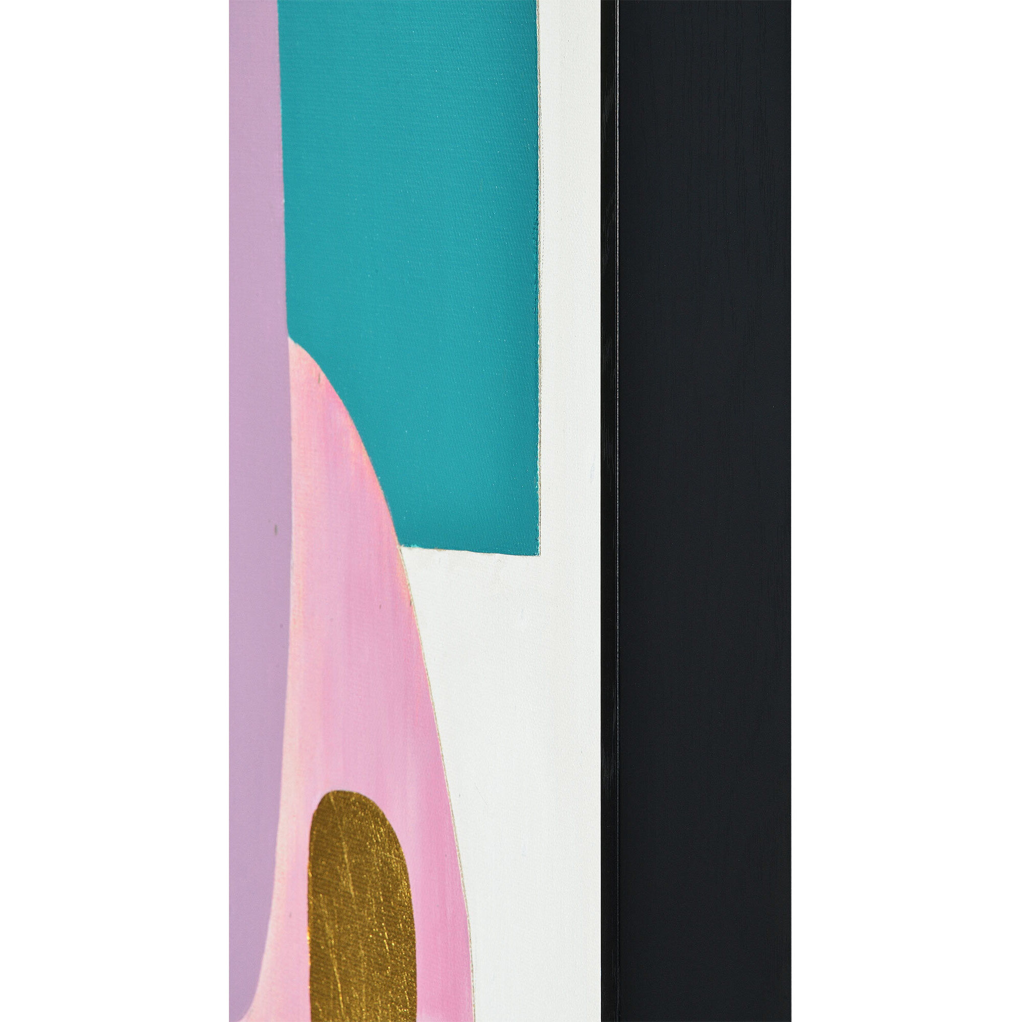 Everly Collage and Gold Leaf Canvas Art, Set of 2