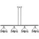 Ballston Urban LED 48.13 inch Polished Chrome Island Light Ceiling Light