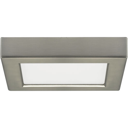 Heartland LED 6 inch Brushed Nickel Flush Mount Ceiling Light, BLINK