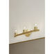 Noellea 3 Light 23.5 inch Legacy Brass Vanity Wall Light