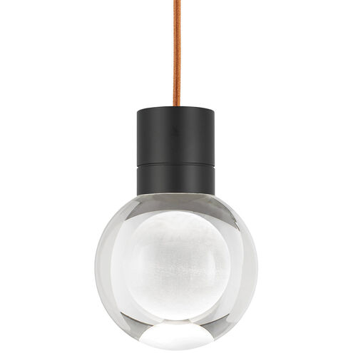 Sean Lavin Mina LED 5 inch Black Pendant Ceiling Light in LED 90 CRI 2200K-3000K, 7, Copper Cord, Integrated LED