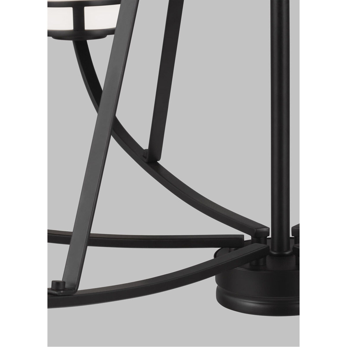 Robie 12 Light 40 inch Midnight Black Chandelier Ceiling Light