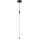 Motif LED 0.75 inch Black Pendant Ceiling Light
