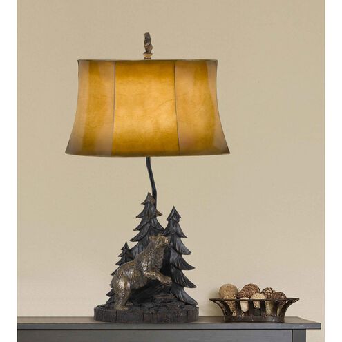 Forest 29 inch 150 watt Antique Bronze Table Lamp Portable Light