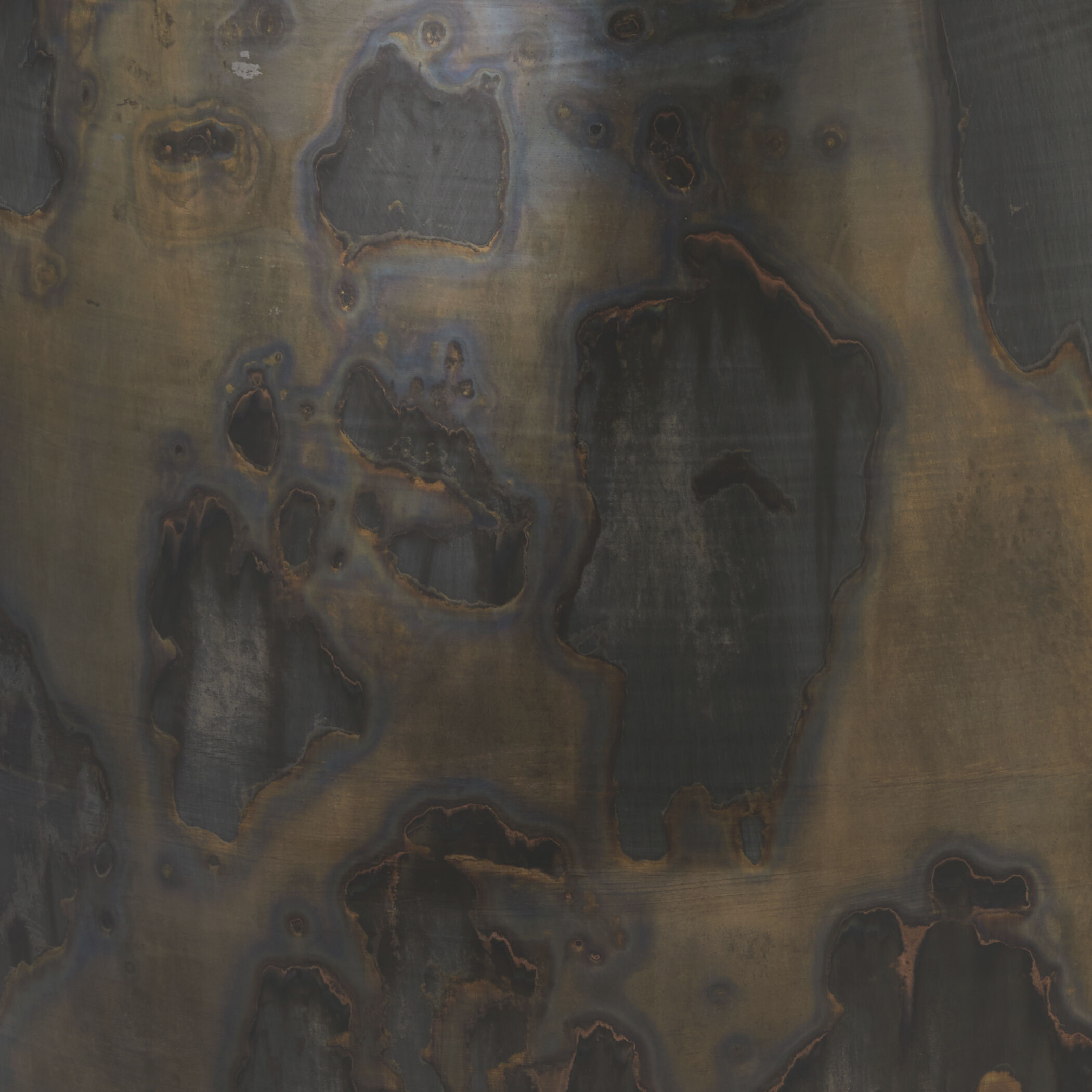 Realm 18 X 17 inch Acid Washed Metal Side Table