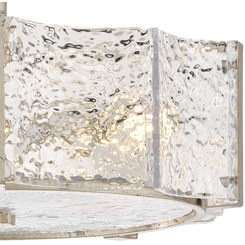 Florian 5 Light 20.25 inch Glacial Semi-flush Mount Ceiling Light