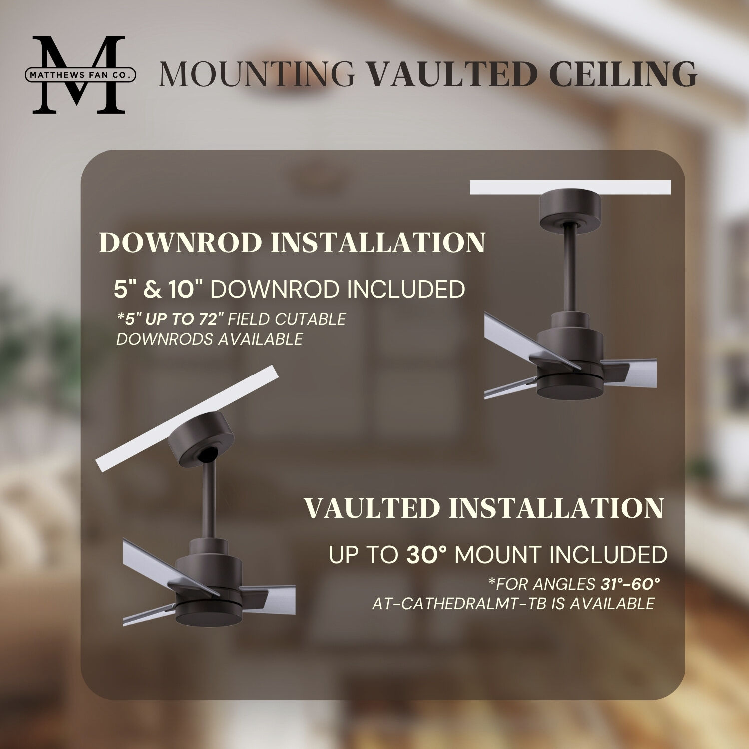 Atlas Alessandra 42 inch Textured Bronze with Brushed Nickel Blades Ceiling Fan