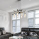 Artisan Collection/GENOA Series 24 inch Black Pendant/Chandelier Ceiling Light