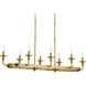 Homestead Vetivene 8 Light 18 inch Natural Brass Chandelier Ceiling Light, Vetivene
