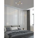 Morgan LED 21.75 inch Aged Brass Semi Flush Mount Ceiling Light