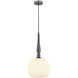 Kate 1 Light 9.8 inch Graphite Pendant Ceiling Light