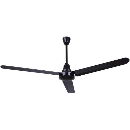Madison 60 inch Black Industrial Fan