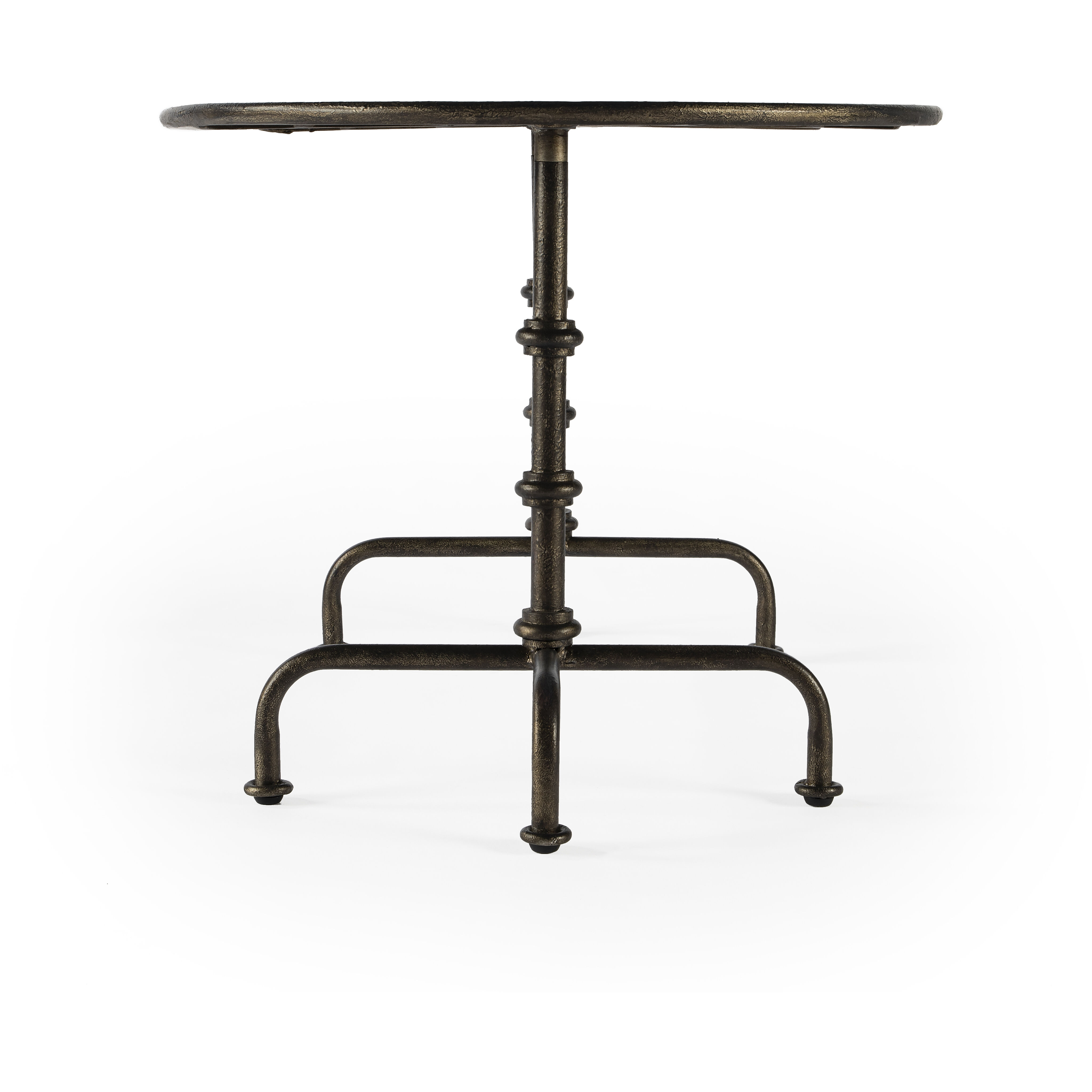 Industrial Chic Kira Metal 38 X 25 inch Metalworks Cocktail Table