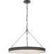 Marie Flanigan Matthew LED 30 inch Polished Nickel Chandelier Ceiling Light