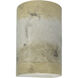 Ambiance Cylinder LED 5.75 inch Greco Travertine Wall Sconce Wall Light, Small