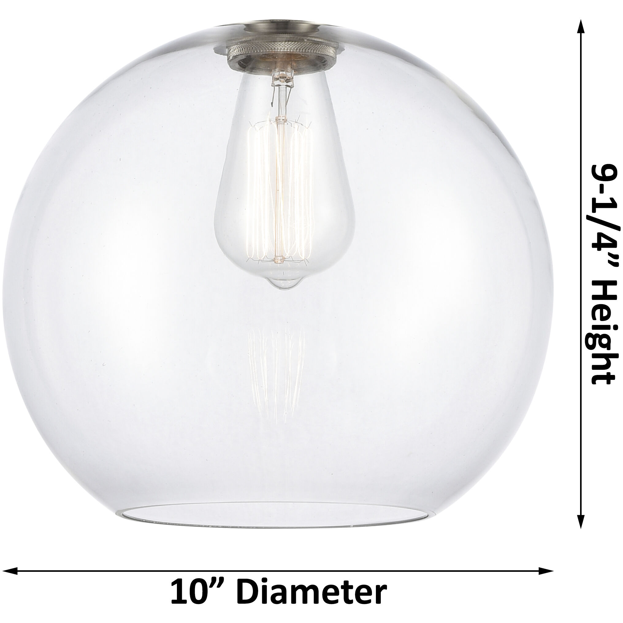 Crown Point 1 Light 10 inch Satin Nickel Flush Mount Ceiling Light in Seedy Glass