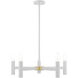 Copenhagen 5 Light 25 inch White Chandelier Ceiling Light