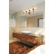 Sutton 4 Light 31.5 inch Chrome Vanity Wall Light
