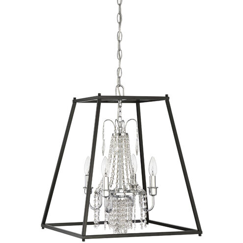 Maisie 4 Light 18 inch Chrome Foyer Ceiling Light