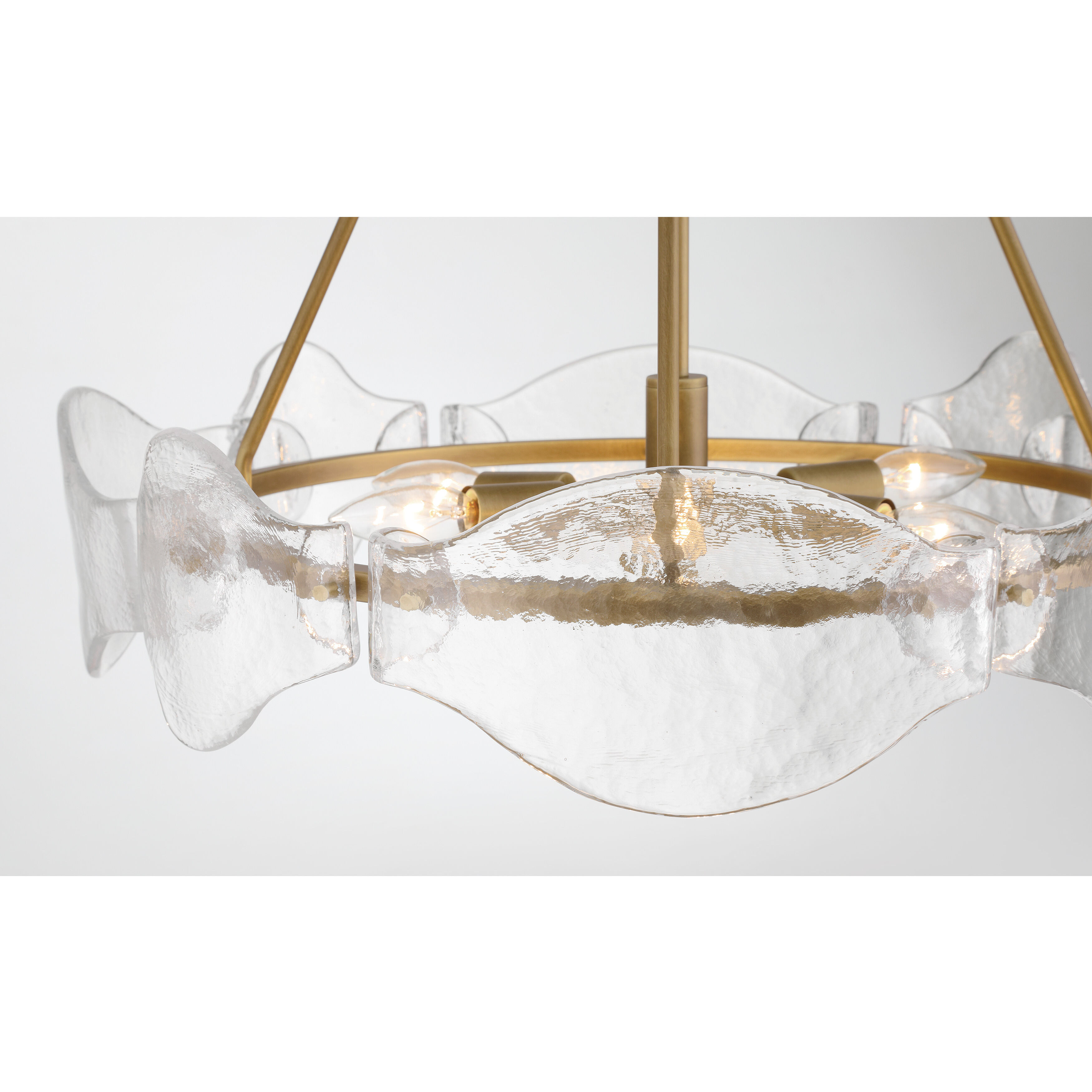 Elora 6 Light 24 inch Legacy Brass Pendant Ceiling Light