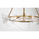 Elora 6 Light 24 inch Legacy Brass Pendant Ceiling Light