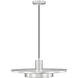 Ludo LED 20 inch Brushed Nickel Pendant Ceiling Light