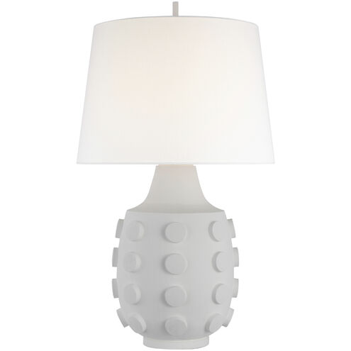 Thomas O'Brien Orly 31.5 inch 15 watt Plaster White Table Lamp Portable Light, Large