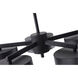 Canada LED 24 inch Black LED Chandelier Ceiling Light