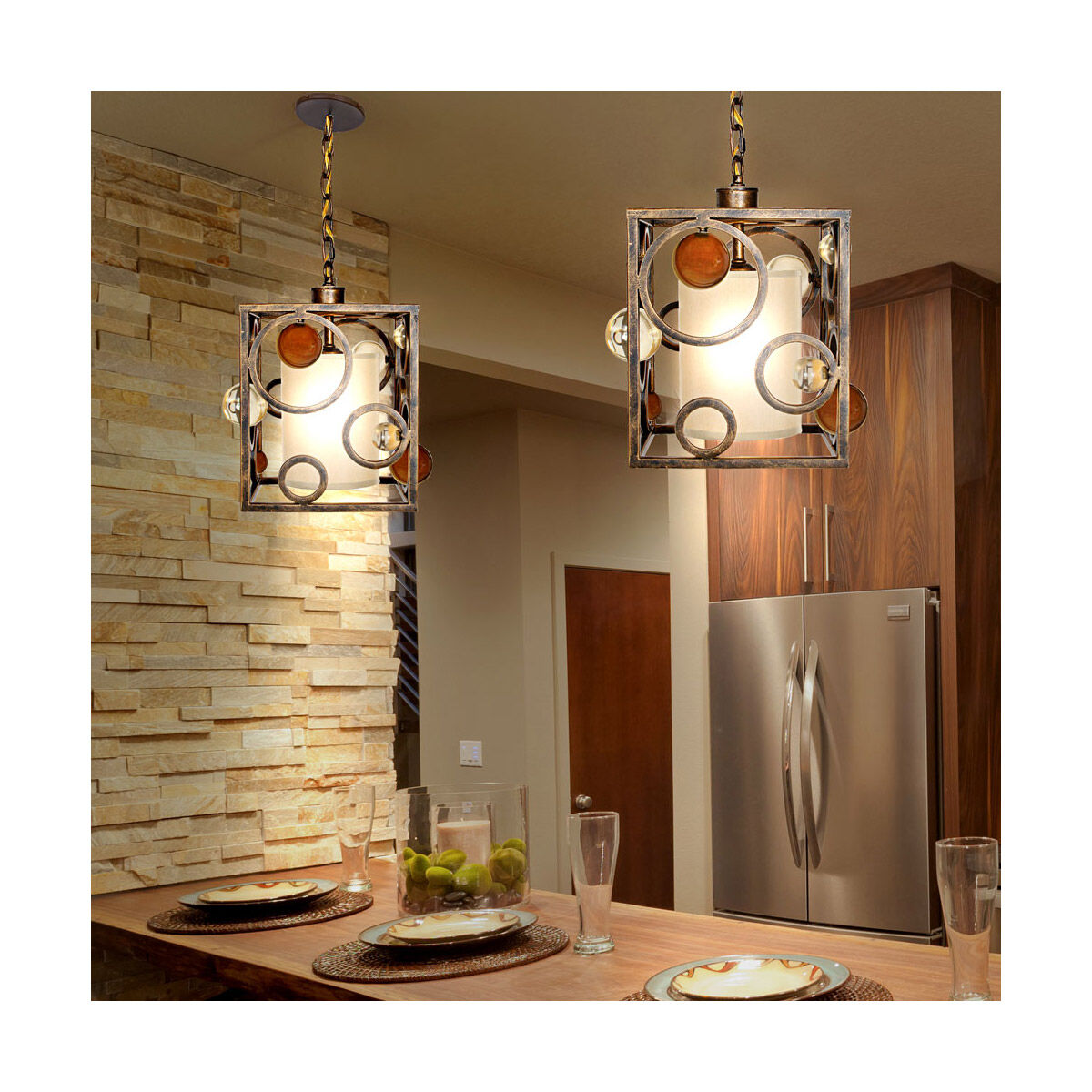 10 inch chandelier top