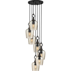 Kendrick 7 Light 19 inch Western Bronze Pendant Ceiling Light