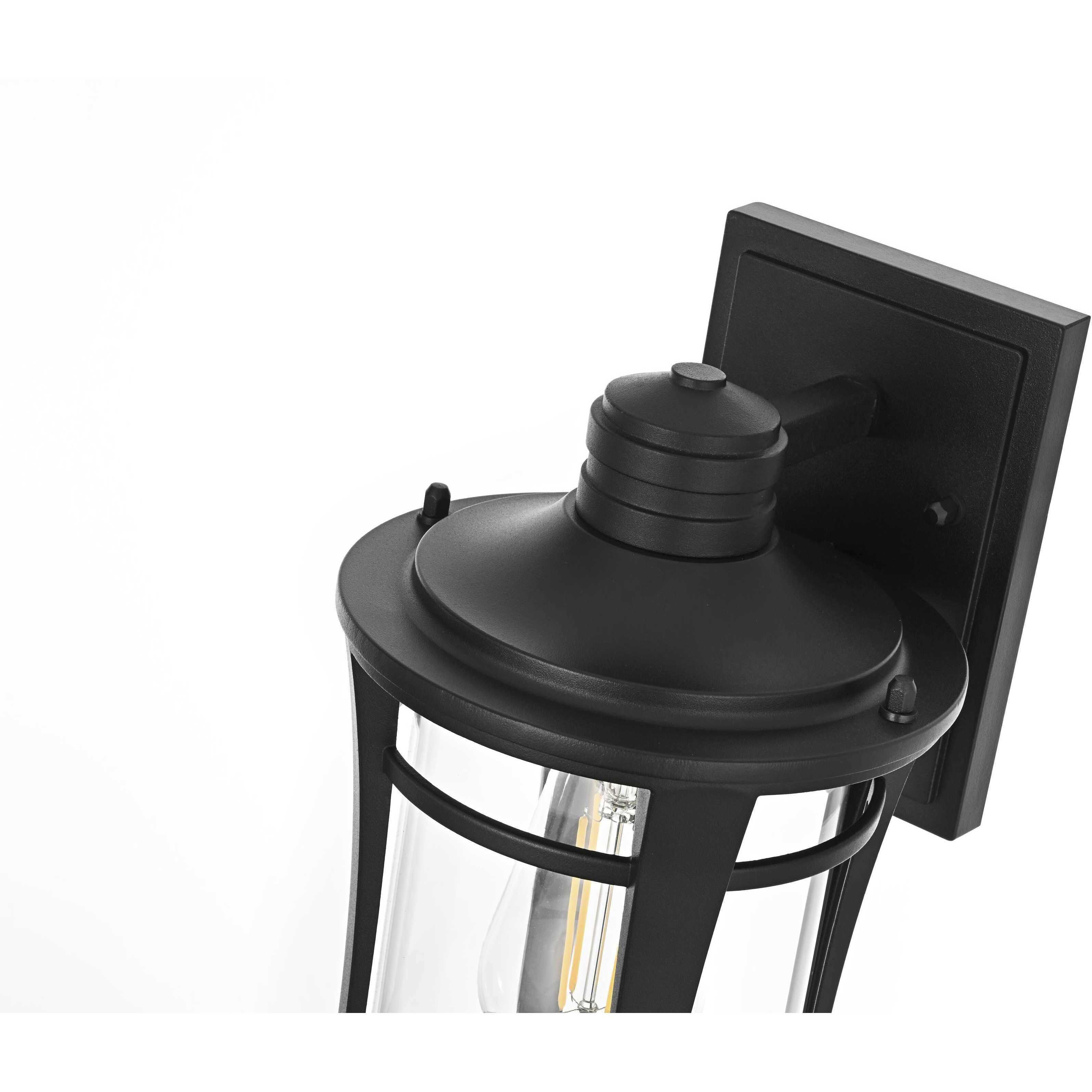 Artemis 1 Light 11 inch Black Outdoor Wall Sconce