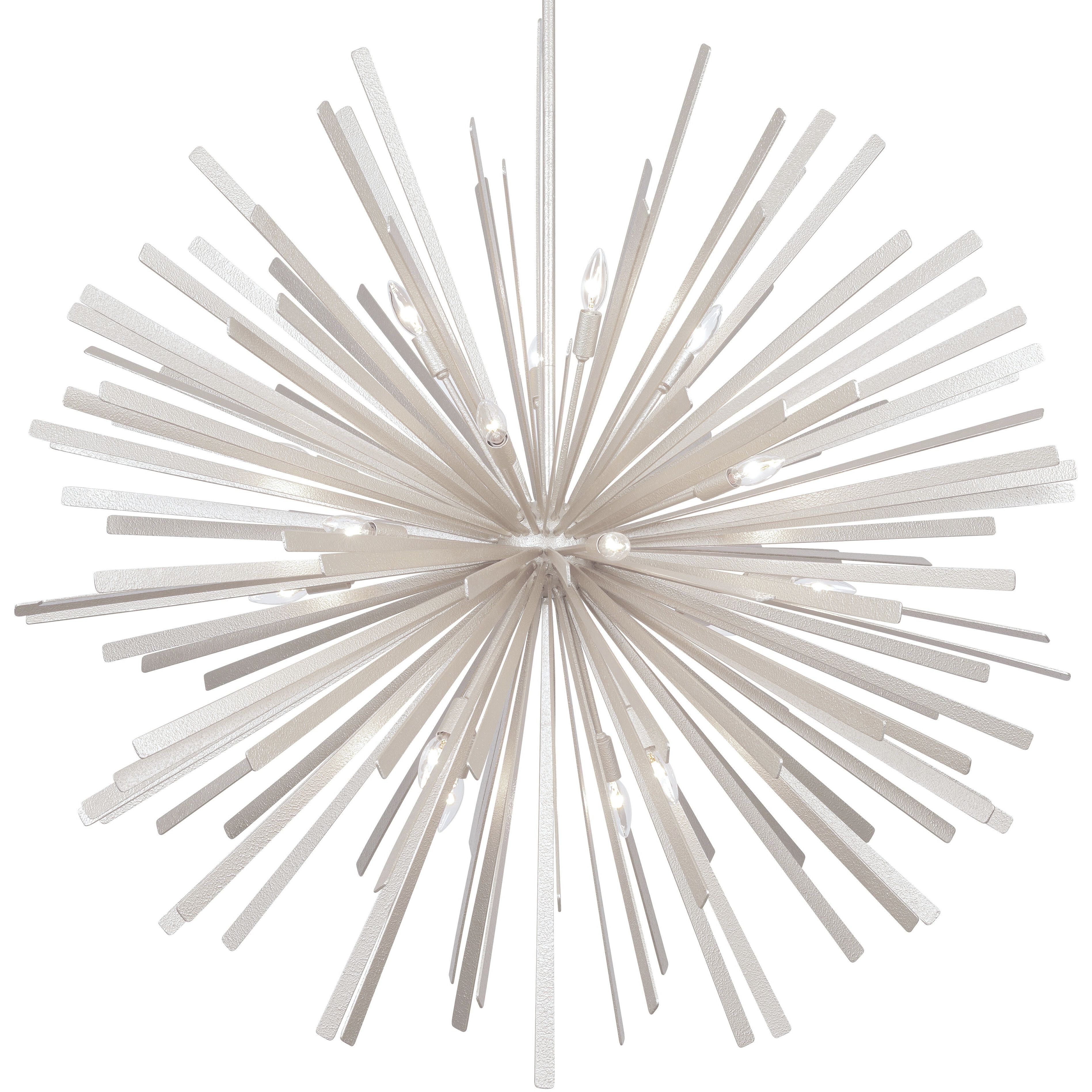 Confluence 20 Light 48 inch Piastra White Pendant Ceiling Light