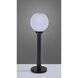 Astra 18 inch 5 watt Black RGB Color Changing Table Lamp Portable Light, Simplee Adesso