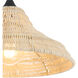 Agoura 1 Light 14 inch Matte Black Pendant Ceiling Light, Medium